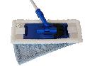 Mop linear cu cadru pliabil din plastic, 45 cm, cu rezerva d