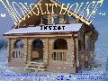 Cabana din lemn rotund Monolit House