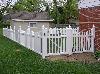 Gard pvc, pt. casa si gradina