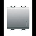Intrerupator 2 module 16A cu led Gewiss Chorus Titaniu