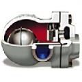 Oale de condens cu plutitor corp inox