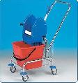 Carucior pentru curatenie 1 X 17 litri, inox