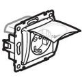 Priza schuko 16A Alb IP44 Legrand Valena