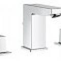 Grohe Eurocube-Baterie lavoar cu montare pe 3 gauri
