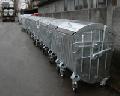 Containere zincate la cald ,din metal ,1100 L