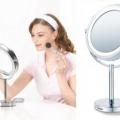 OGLINDA COSMETICA normala amplificare 5x iluminare leduri