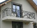 Balustrada exterioara fier forjat - model clasic