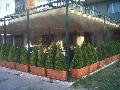 Pergola FALDURI textile