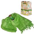 Set esarfa si bratara Verde