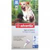 Antiparazitar caini peste 25 kg 4 pipete Advantix