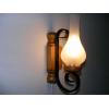 Aplica Rustic 1 bec lemn natur lampa gaz mat - Rustic