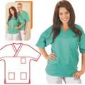 BLUZA CADRE MEDICALE Natural Design Unisex maneca scurta ter