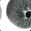 Perii spirala pe ax