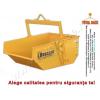 Bene beton cu descarcare laterala pentru macara  - Bene De