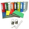 Biblioraft plastifiat 8cm Alb 5640112