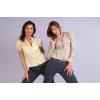 Bluza maneca scurta aspect sifonat