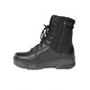 Bocanci Tactici Cordura Negri Cu Fermoar Lateral