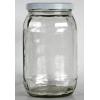 Borcan sticla 1 7 L cu capac - Sticlarie