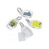 Breloc transparent cu insert