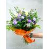 Buchet de oferit eustoma si trandafiri - Buchete de oferit