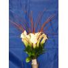 Buchet mireasa cu 13 fire cale - 1385