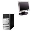 Calculator HP cu monitor lcd silver black second