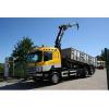 Camion cu macara Scania 6x2 second hand basculante cu 1998 -