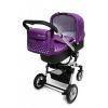 Carucior bebe 3 in 1 Kraft Purple KinderKraf 8203 t