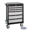 Carucior de scule profesional cu 6 sertare pe rulmenti TW06