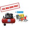 Compresor FIAC cu piston profesional AB100 350MC - Compresoa