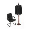 Costum negru cu dungi fine Seroussi - Costume