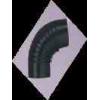 Cot 90 grd conducta de fum seminee diam 12 cm - Seminee Si S