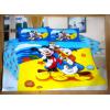 Cuvertura pat copii Mickey Goofy si Donald