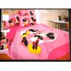 Cuverura pat copii Mickey si Minnie stelute