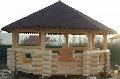 Wooden gazebo