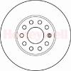 Disc frana Jurid Volkswagen Golf V R32 - Disc Frana