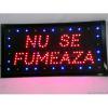 Display cu leduri Nu se fumeaza animatie - Alimentatoare