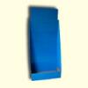 Display de carton caserat cu agatatori metalice
