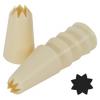 Duiuri plastic forma stea 6 bucati
