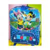 Ghiozdan Happy Mickey si Minnie albastru