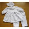 Haine botez bebe set rochita Carla - Haine Botez Bebe