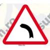 Indicator rutier Curba la stanga - Indicatoare rutiere