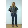 Jacheta cu maneci tricot