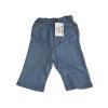 Jeans de vara trei sferturi - bleumarin cu dungute