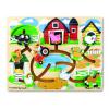 Joc de lemn Ferma Labirint - Puzzle