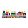 Jucarie Trenulet din lemn de stivuit - Puzzle