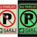 Nu parcati - Garaj Semn indicator luminos