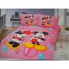 Lenjerii pat 3 piese Disney Mickey and Minnie