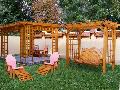Pergola pentru gradina 4 x 3 m