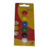 Magneti Diametru 20mm 6x6 culori set Office Point E1270